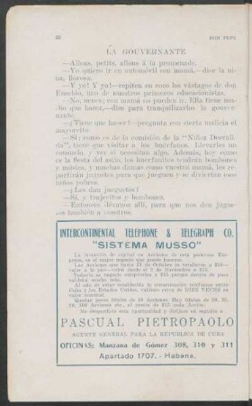 La gouvernante