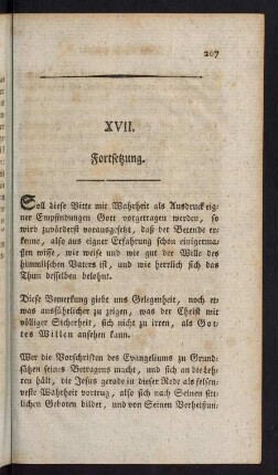 207-219, XVII. Fortsetzung