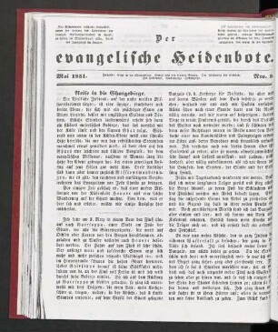 Nro. 5. Mai 1831