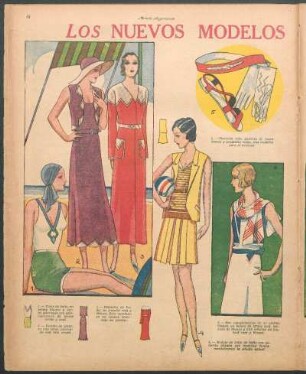 Los nuevos modelos para las playas [Dibujos]