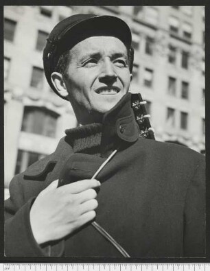 Porträtaufnahme Woody Guthrie