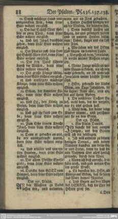 Der 138. Psalm