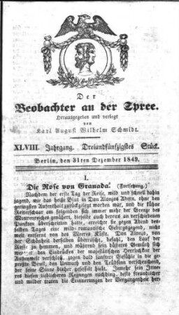 53. Stück, 31. Dezember 1849