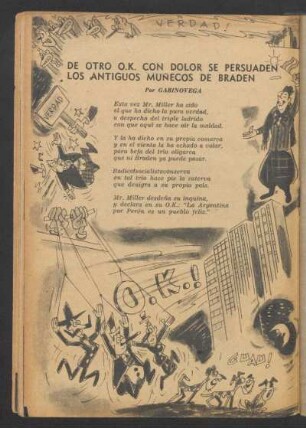 De otro O.K. con dolor se persuaden los antiguos muñecos de Braden