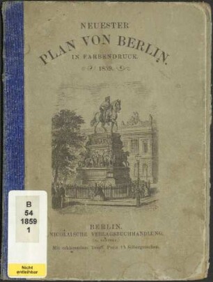 Neuester Plan von Berlin