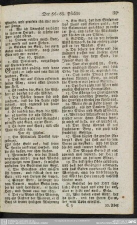 Der 67. Psalm
