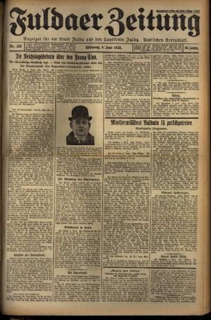 Ausgabe vom Mittwoch, den 05. Juni 1929.