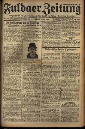 Ausgabe vom Mittwoch, den 05. Juni 1929.
