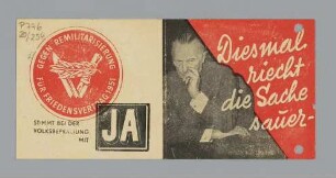 "Diesmal riecht die Sache sauer"