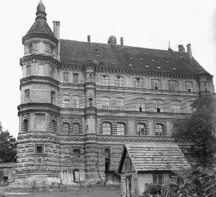 Güstrow, ehem. Residenzschloss, Südflügel von Süden; Franz Parr