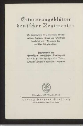 3. Garde-Reserve-Feldartillerie-Regiment