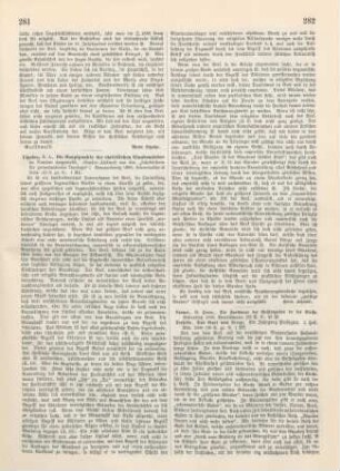 281-282 [Rezension] Lipsius, Richard Adelbert, Die Hauptpunkte der christlichen Glaubenslehre