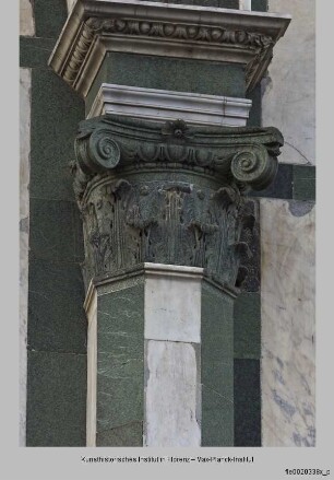 San Giovanni, Baptisterium, Nordfassade, Florenz