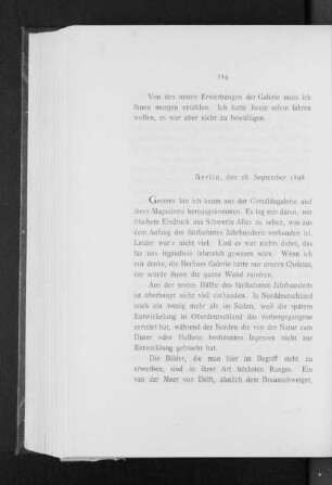 Berlin, den 28. September 1898
