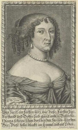Bildnis der Markgräfin Erdmuthe Sophie von Brandenburg-Bayreuth