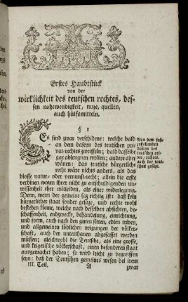 Erstes Haubtstück [-] Zehentes Haubtstück