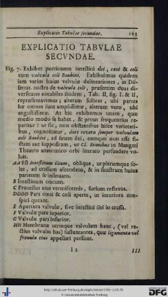 Explicatio Tabulae Secundae.