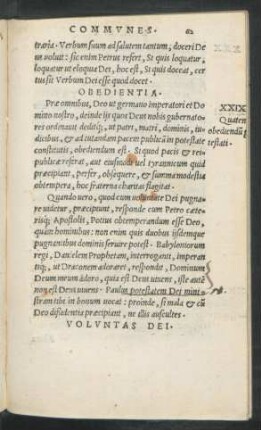 Voluntas Dei.