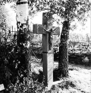 Feldkreuz; Heppenheim, Im oberen breiten Weg (Herdweg)
