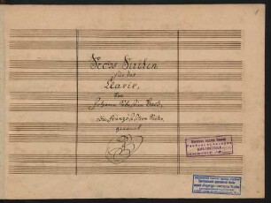 6 Suiten; cemb; BWV 812 - 817