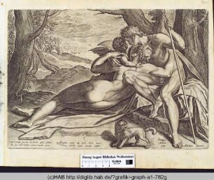 Venus und Adonis.