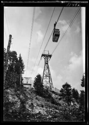 Österreich, Karwendel. Nordkettenbahn