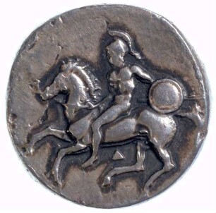Münze, Didrachme, ca. 420-380 v. Chr.