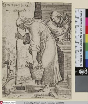 [La vieille allant à la fosse (Répétition de la pièce précédente); Die alte Frau vor dem Grab]