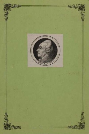 Bildnis des Friedrich Nicolai
