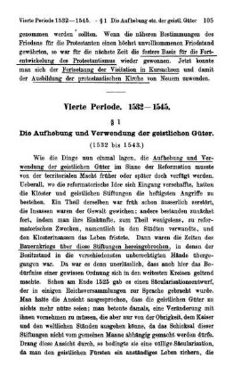 Vierte Periode. 1532 - 1545.
