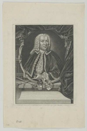 Bildnis des Johann Friedrich Crell