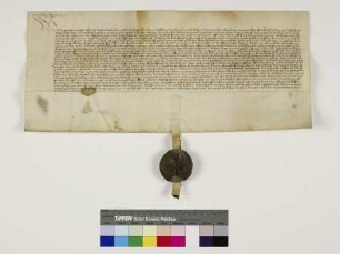 Magistrat und Kirchenmeister bekennen, von der Wittwe Klunsch einen Rentbrief empfangen zu haben