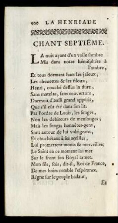 Chant Septiéme
