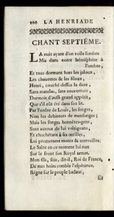 Chant Septiéme