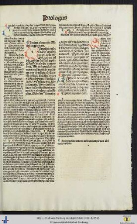 Prologus in Micheam prophetam cum expositione