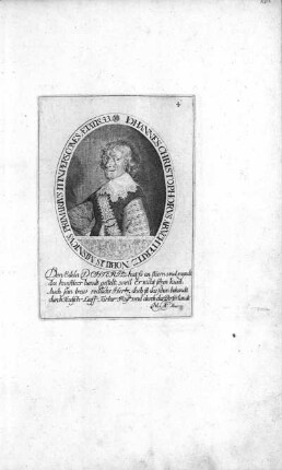 Iohannes Christophorvs Ab. Vchteritz Nobilis Misnicvs [...]