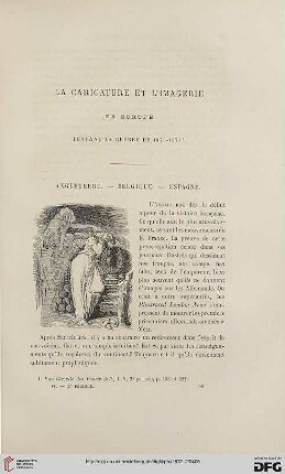 2. Pér. 6.1872: La caricature et l'imagerie en Europe pendant la guerre de 1870-1871, [3], Angleterre, Belgique, Espagne