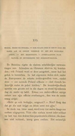 XVI. Middel tegen de cholera. - ...