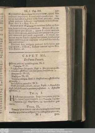 Caput XII. De Poena Peccati.