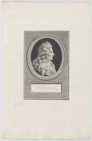 Bildnis des Nicolas Boileau Despreaux