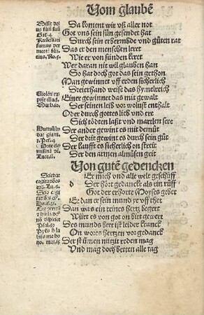 Von gute gedencken