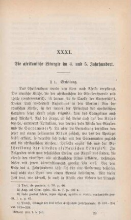 449-470 Die afrikanische Liturgie im 4. und 5. Jahrhundert