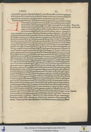 Liber undecimus/Decadis quartae liber primus