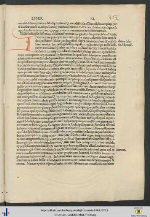 Liber undecimus/Decadis quartae liber primus