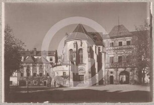 Kavalierhaus, Hedwigskirche und Portalbau von Schloss Brieg