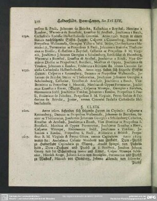 [Halberstädt. Dom-Herren. Sec. XVII.]