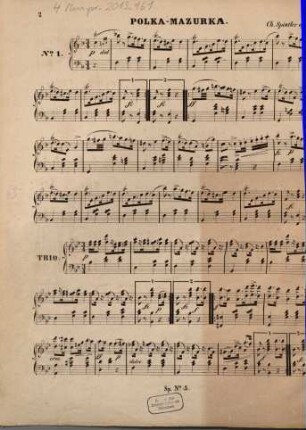 Beliebte Tänze für Piano-Forte, 5. 2 Polka-Mazurka