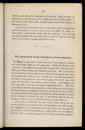 55-57, The operations of our society in other countries