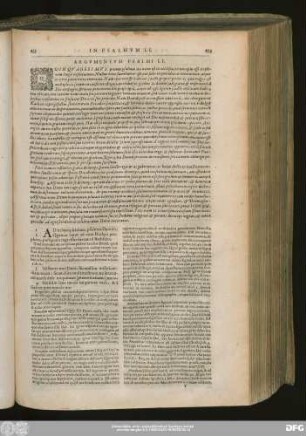 Argumentum Psalmi LI.