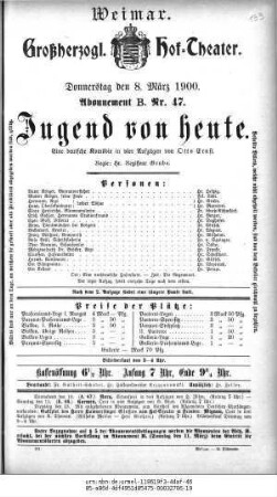 Jugend von heute